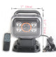 Marine LED Light - High - 70 Watt - Black Casing - Emmitt Color: White - 12-24 Volts - WK-B70H - AZLED